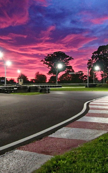 Karting track overview